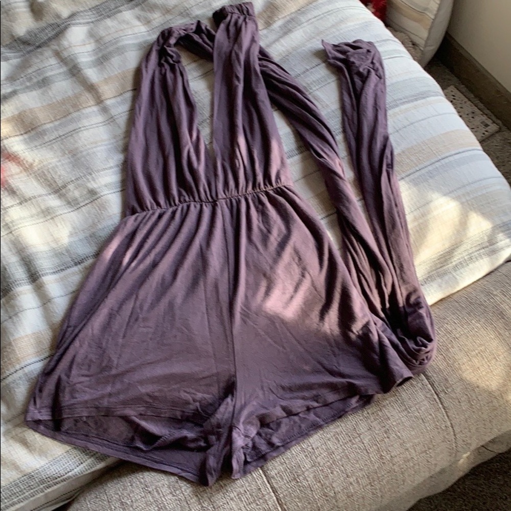 Lulus’s backless Romper